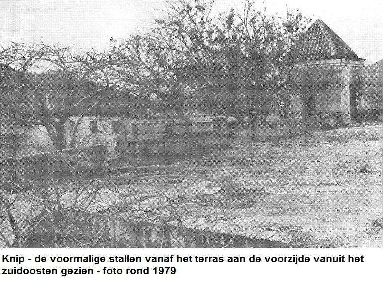 15. Knip vanaf het terras vanuit het zuidoosten 1979